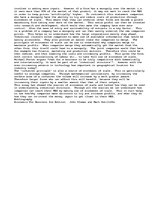 Eseja 'Economies of Scale', 2.