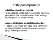 Referāts 'Visaptverošās kvalitātes vadīšanas sistēmas TQM ekonomiskā būtība un nozīme', 31.
