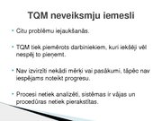 Referāts 'Visaptverošās kvalitātes vadīšanas sistēmas TQM ekonomiskā būtība un nozīme', 33.