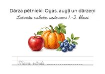 Prezentācija 'Latviešu valodas uzdevumi 1. klasei', 1.