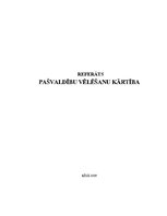 Referāts 'Pašvaldību vēlēšanu kārtība', 1.