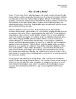 Eseja 'Visi ceļi ved uz Romu', 1.