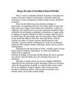 Eseja 'Maiju devums Centrālamerikas attīstībā', 1.