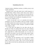 Eseja 'Komunikācija pašam ar sevi', 1.