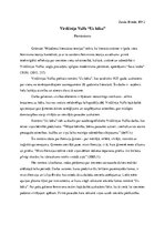 Eseja 'Virdžīnija Vulfa "Uz bāku"', 1.