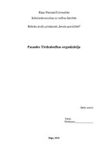 Referāts 'Pasaules Tirdzniecības organizācija', 1.