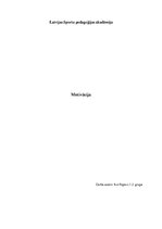 Referāts 'Motivācija', 1.