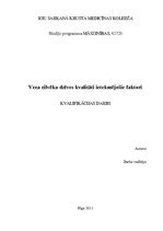 Diplomdarbs 'Veca cilvēka dzīves kvalitāti ietekmējošie faktori', 1.