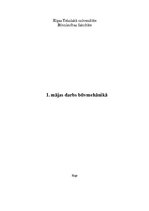 Konspekts 'Sijas aprēķins būvmehānikā', 1.