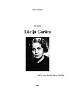 Referāts 'Lūcija Garūta', 1.