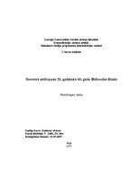 Referāts 'Sievietes attēlojums 20.gadsimta 60.gadu Holivudas filmās', 1.