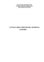Diplomdarbs 'Latvijas ārējā tirdzniecība ar Eiropas Savienību', 1.