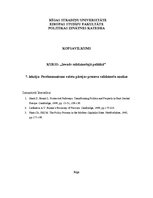 Konspekts 'Postkomunisma valstu pārejas procesa salīdzinoša analīze', 1.
