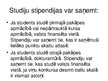 Prezentācija 'Valsts stipendiju lielums un saņēmēju skaits Latvijā un Lietuvā', 8.