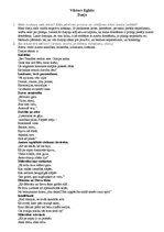 Konspekts 'Viktora Eglīša dzejas analīze', 1.