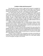 Eseja 'Tradīcijas - nācijas pastāvēšanas garants', 1.