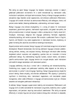 Eseja 'Foreign Languages to Build My Career', 1.