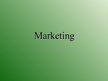 Prezentācija 'Marketing', 1.