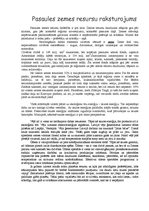 Eseja 'Pasaules zemes resursu raksturojums', 2.