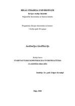 Konspekts 'Auditorijas klasifikācija', 1.