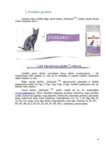 Referāts 'Firmas "Royal Canin" produkta sausā kaķu barība "Sterilised 37" ietekme uz vidi', 5.