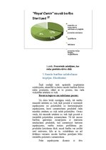 Referāts 'Firmas "Royal Canin" produkta sausā kaķu barība "Sterilised 37" ietekme uz vidi', 19.