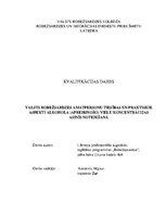 Diplomdarbs 'Valsts robežsardzes amatpersonu tiesības un praktiskie aspekti alkohola (apreibi', 1.