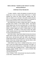 Referāts 'Bailes un televīzija: "Zemiskās pasaules sindroms" un Latvijas televīziju piedāv', 1.