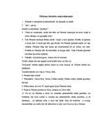 Konspekts 'Pērkons latviešu tautasdziesmās', 1.