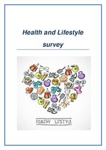 Konspekts 'Health and Lifestyle Survey', 1.