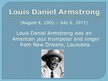 Prezentācija 'Louis Daniel Armstrong', 2.