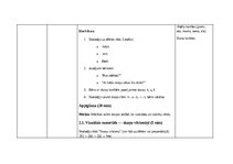 Paraugs '"Stundas plāni""
Valodas lietojums un lasīšana 1.klasē', 7.