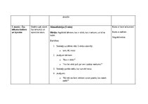 Paraugs '"Stundas plāni""
Valodas lietojums un lasīšana 1.klasē', 10.