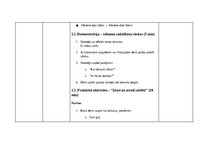 Paraugs '"Stundas plāni""
Valodas lietojums un lasīšana 1.klasē', 12.