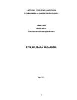 Referāts 'Civilmilitārā sadarbība', 1.