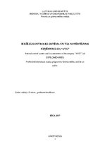 Diplomdarbs 'Uzņēmuma iekšējā kontrole un tās novērtēšana', 1.