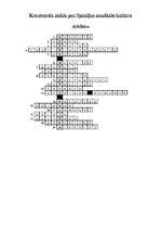 Konspekts 'Krustvārdu mīkla par Spānijas muzikālo kultūru', 1.