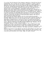 Eseja 'Aborigine Studies - The Rhoburn Community', 1.