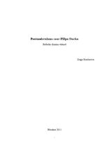 Referāts 'Postmodernisms. Filips Starks', 1.