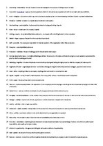 Konspekts 'Economic Terms', 1.