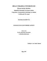 Konspekts 'Globalizācijas ekonomiskie aspekti', 1.