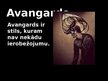 Prezentācija 'Avangards', 2.