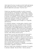 Eseja 'Pats galvenais spēks ir vārds', 2.