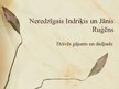 Prezentācija 'Neredzīgais Indriķis un Jānis Ruģēns', 1.