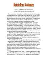 Konspekts 'Kristofors Kolumbs', 1.