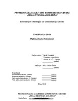 Diplomdarbs 'Optisko tīklu risinājumi', 89.