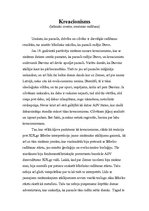 Eseja 'Kreacionisms', 1.