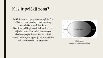 Prezentācija 'Valsts aizsardzības mācība. Pelēkā zona', 3.