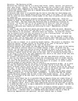 Eseja 'Descartes: The Existence of God', 1.