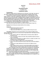 Konspekts 'G.Repšes stāsta "Gadsimta nakts" analīze', 1.